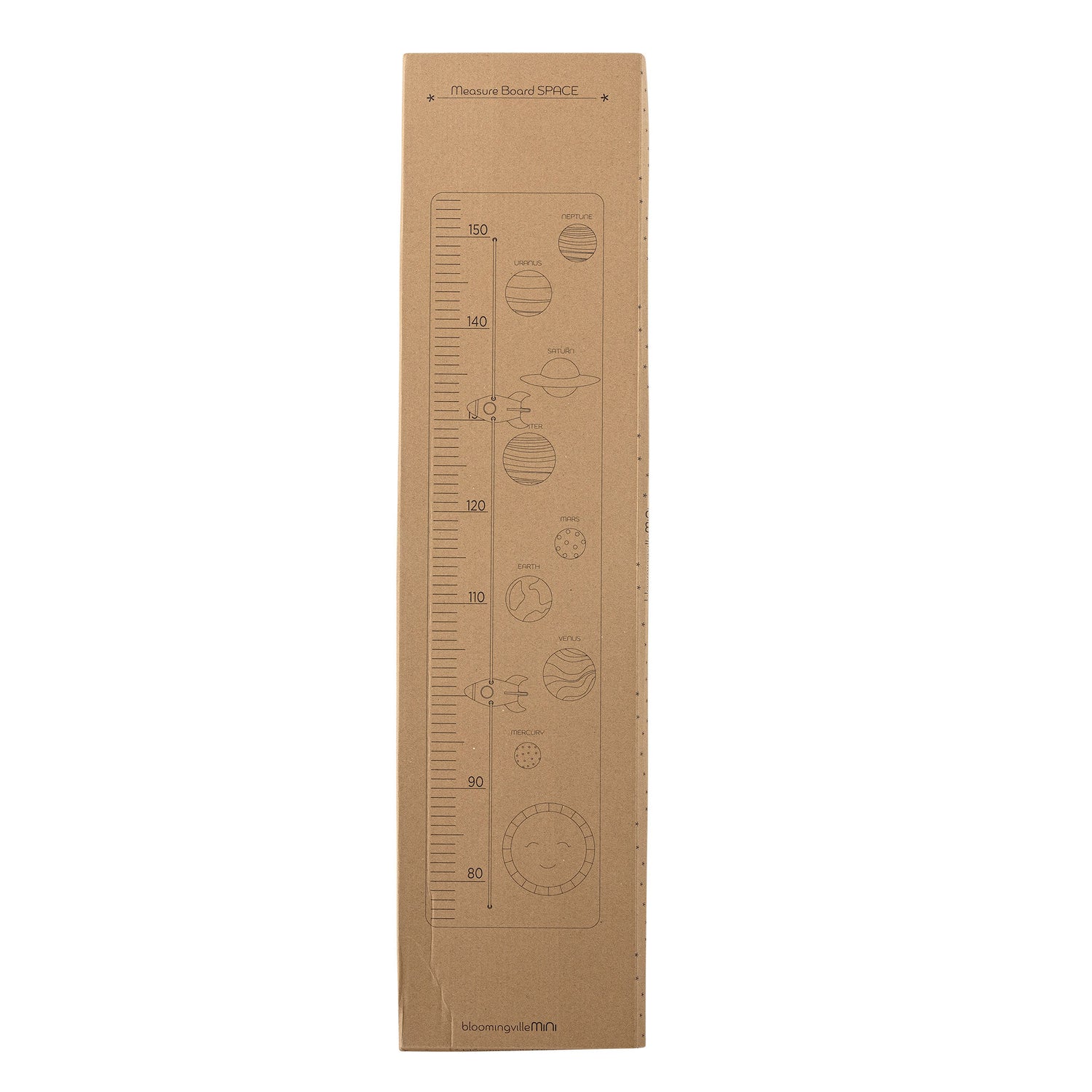 Bloomingville Mini Space Altimeter, Gray, FSC®100%, MDF
