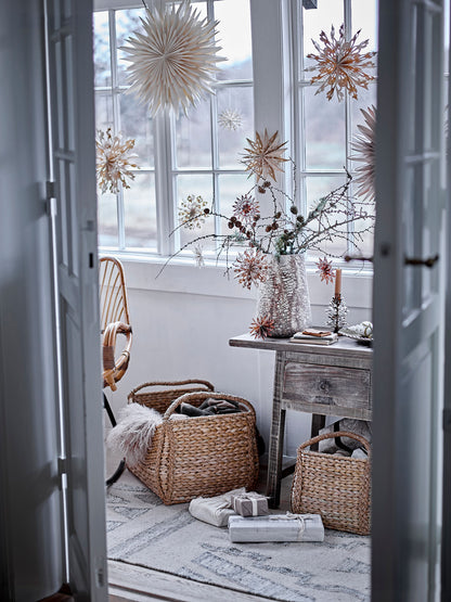 Bloomingville Elijas stjärna w/Light, Brown, FSC® Mix, papper