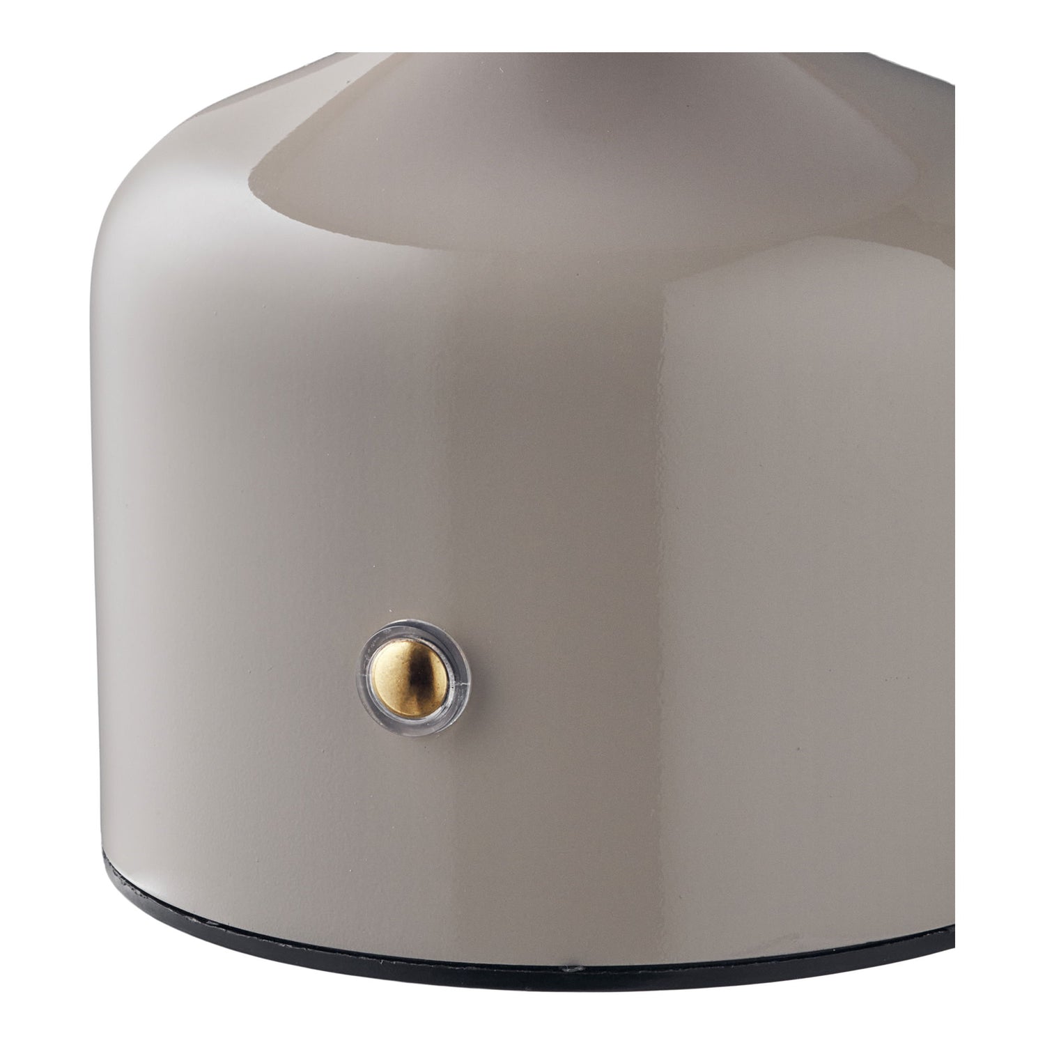 Aulla bordslampa - bordslampa, metall/plast, laddningsbar, grå