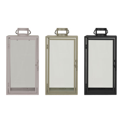 Alabama Lantern Display - Lanterns Display, Black, Beige, Green Set of 36