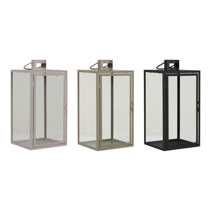 Alabama Lantern Display - Lanterns Display, Black, Beige, Green Set of 36