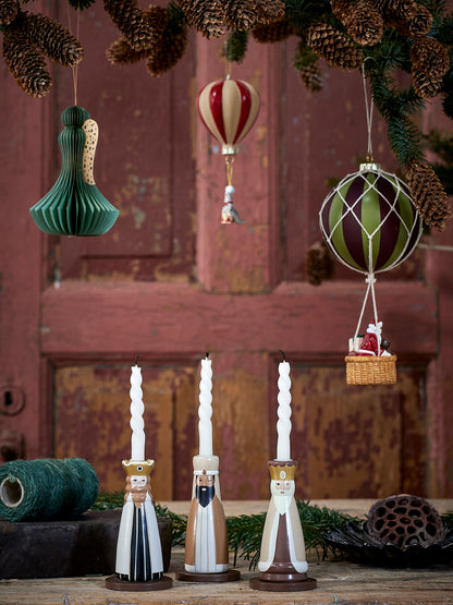 Bloomingville Betie Candlestick, Nature, FSC®100%, Beech