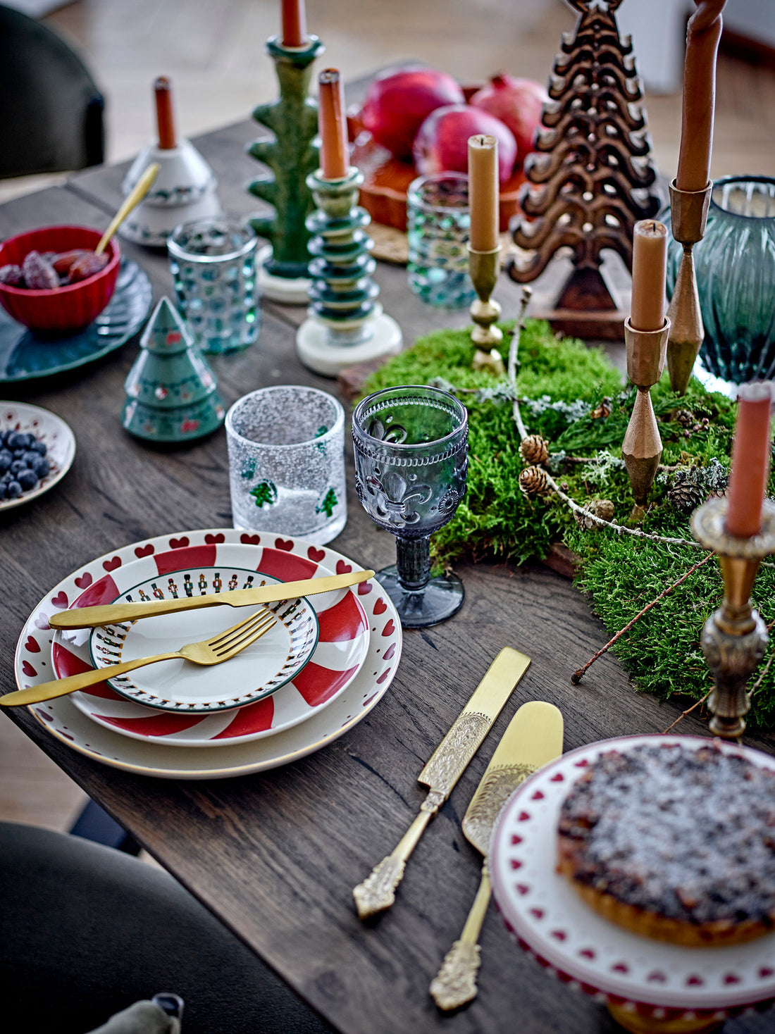 Bloomingville Yule Deko, natur, stengods