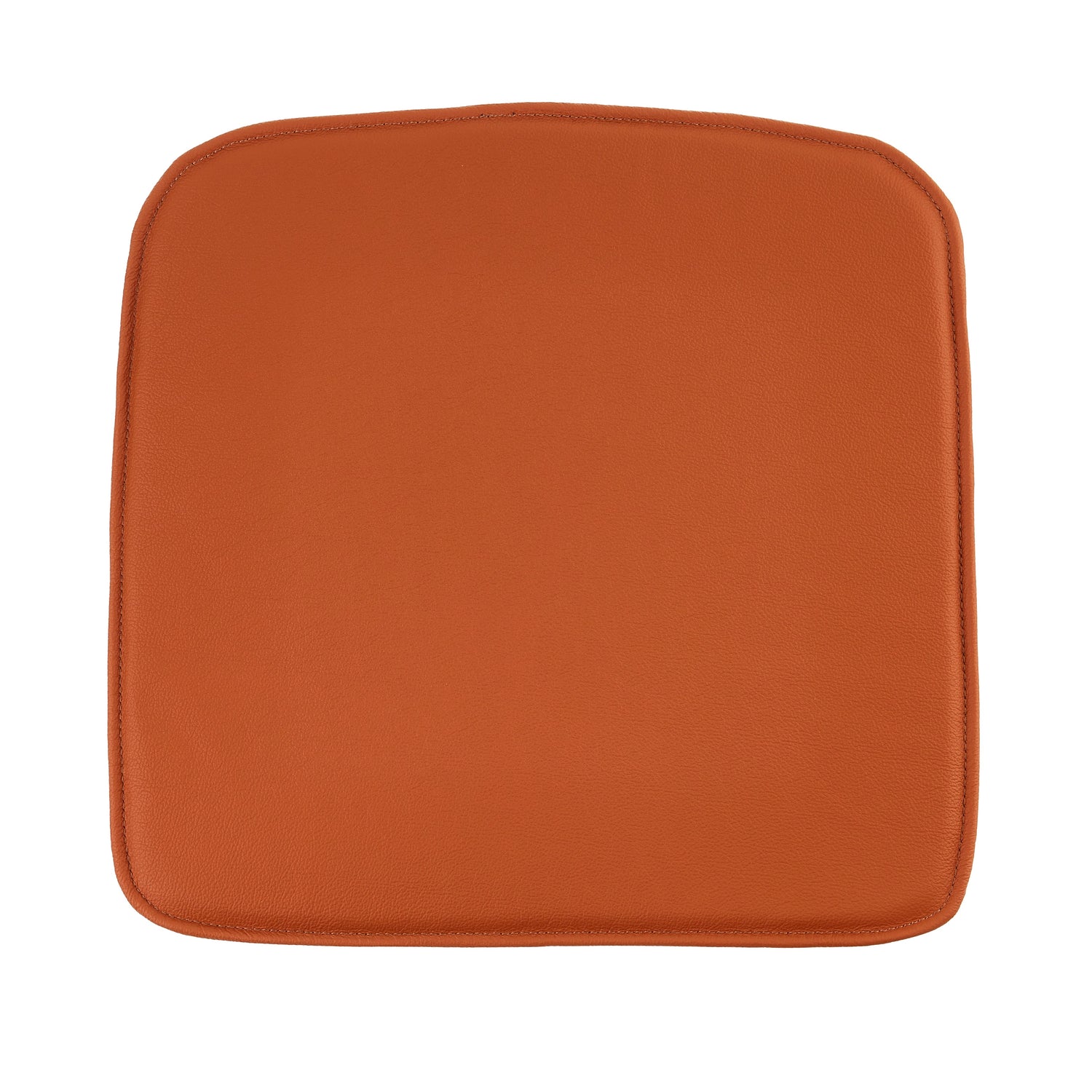 Luxury Cognac Leather Cushion till Muuto Fiber fåtöljstol