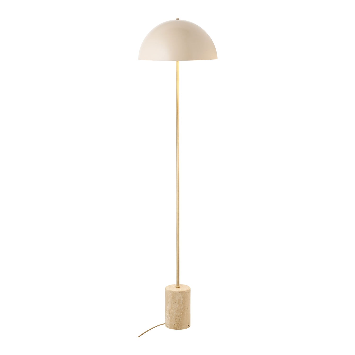 Sheffield golvlampa - lampa, marmor/metall