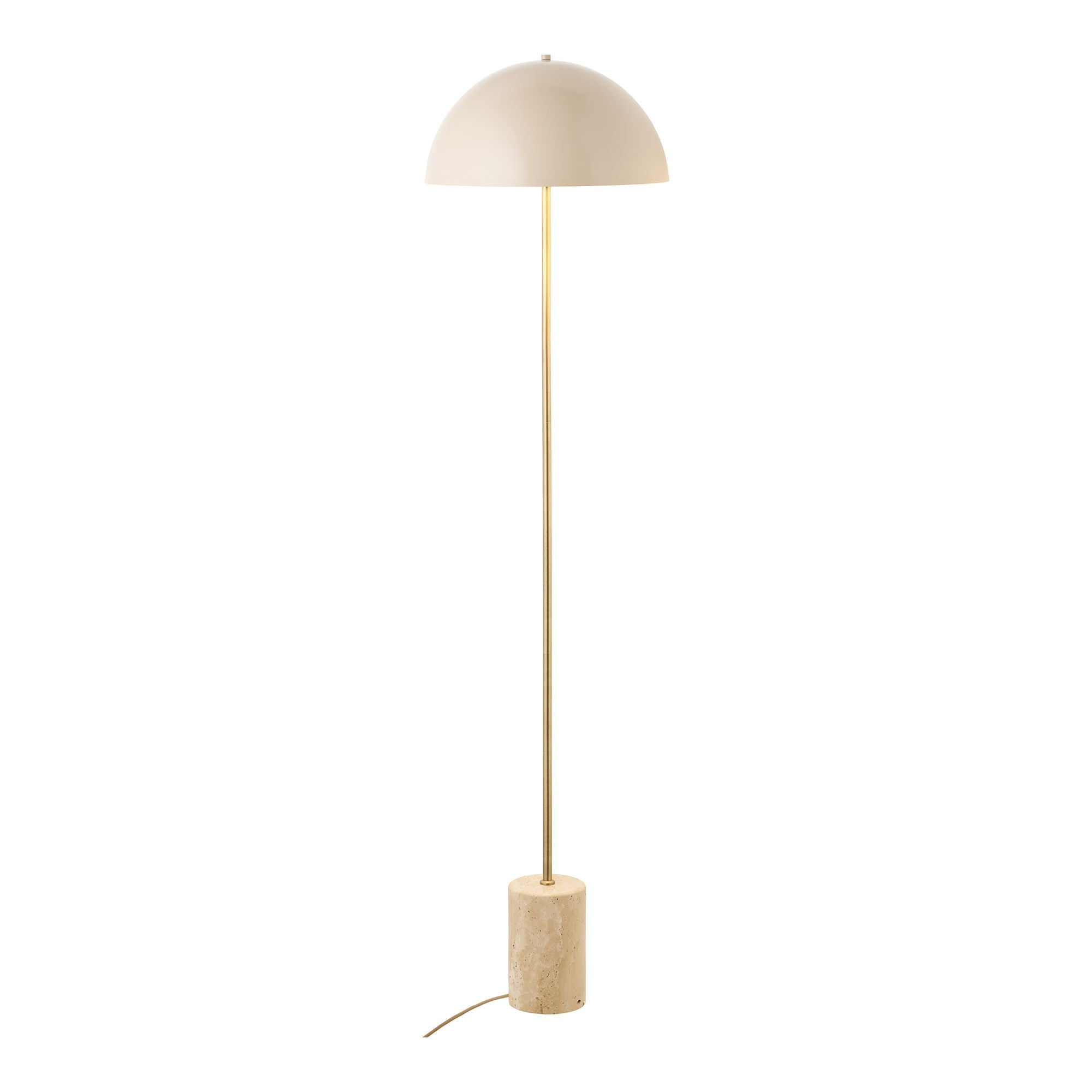Sheffield golvlampa - lampa, marmor/metall