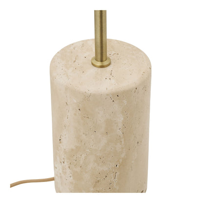 Sheffield golvlampa - lampa, marmor/metall