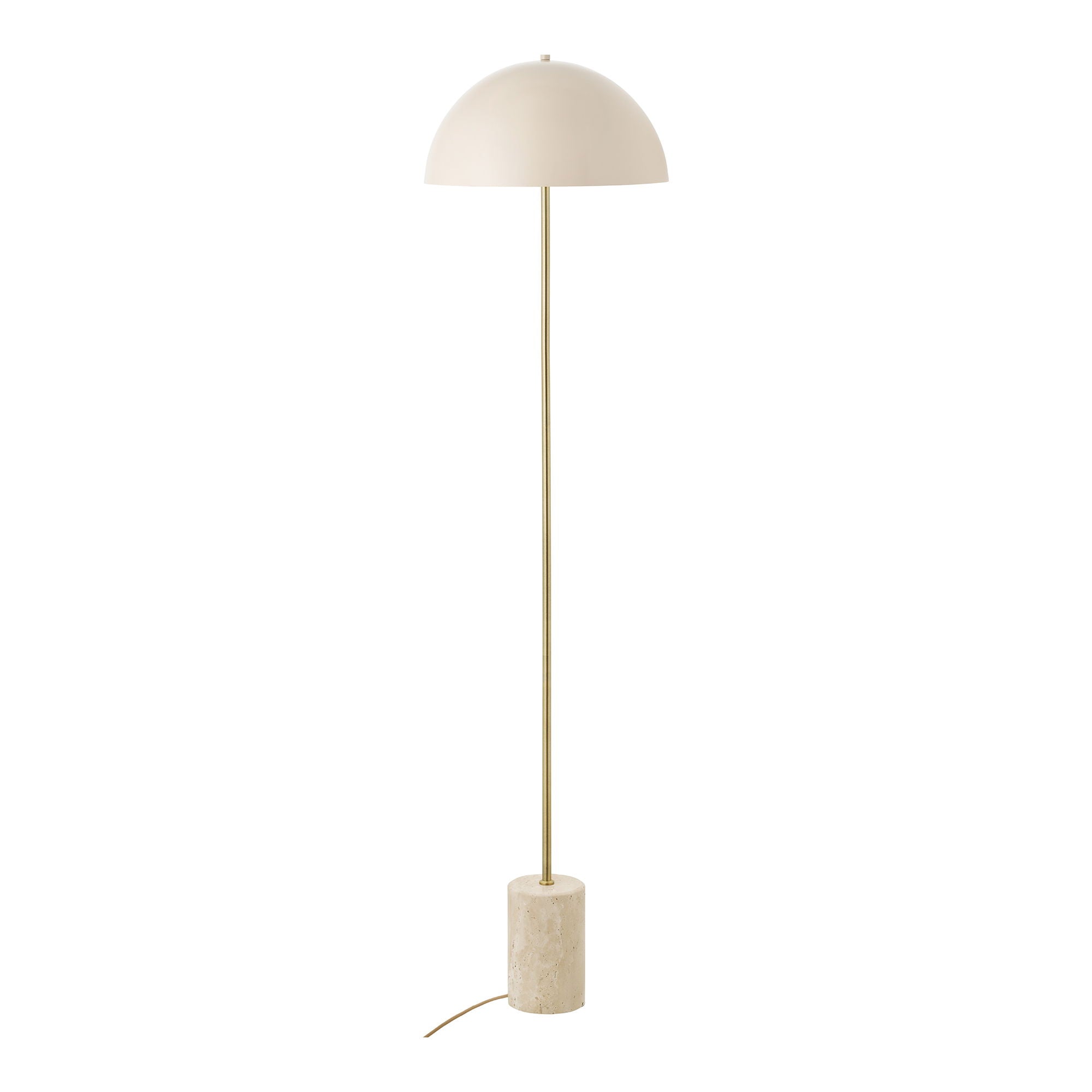 Sheffield golvlampa - lampa, marmor/metall