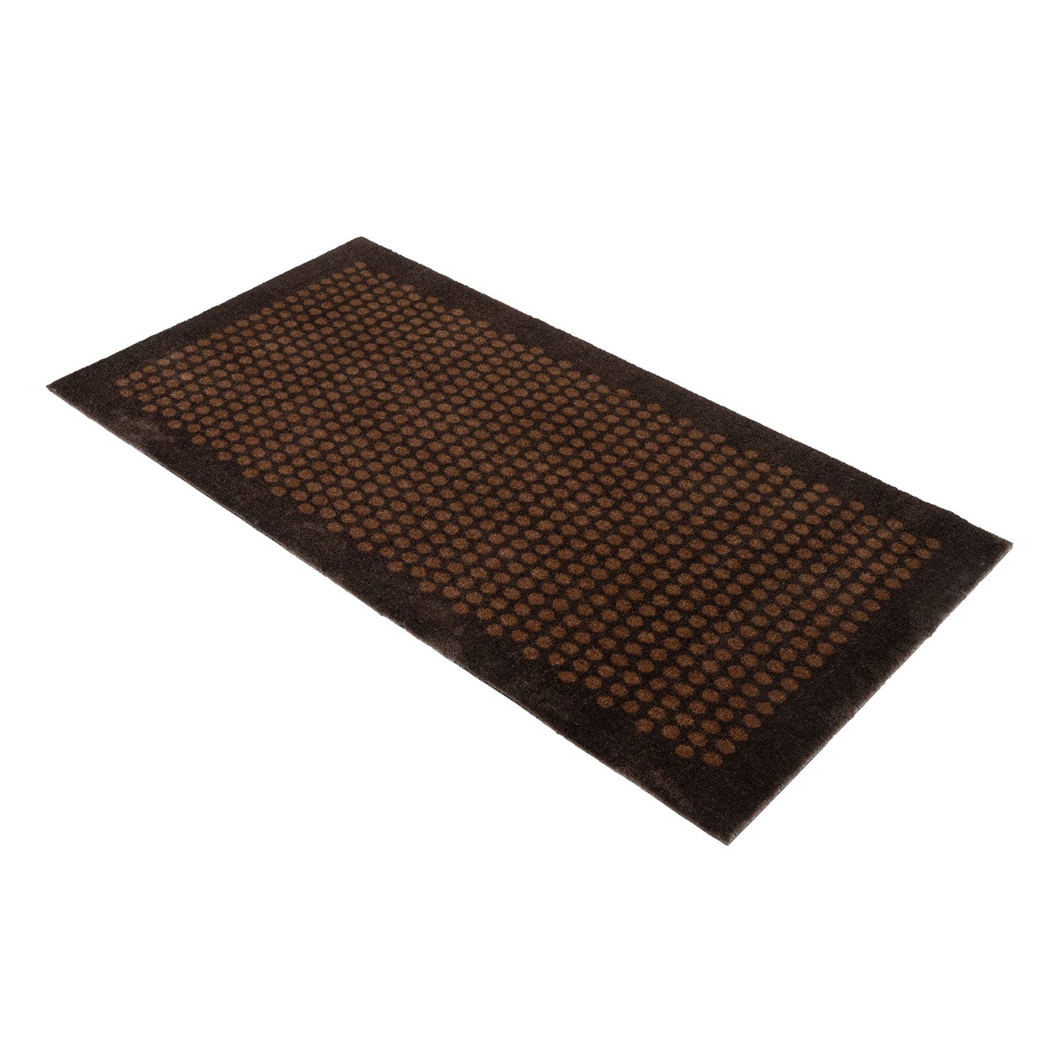 Nyheter - Mattan/Måste 67 x 120 cm - Dot/Cognac -Dark Brown