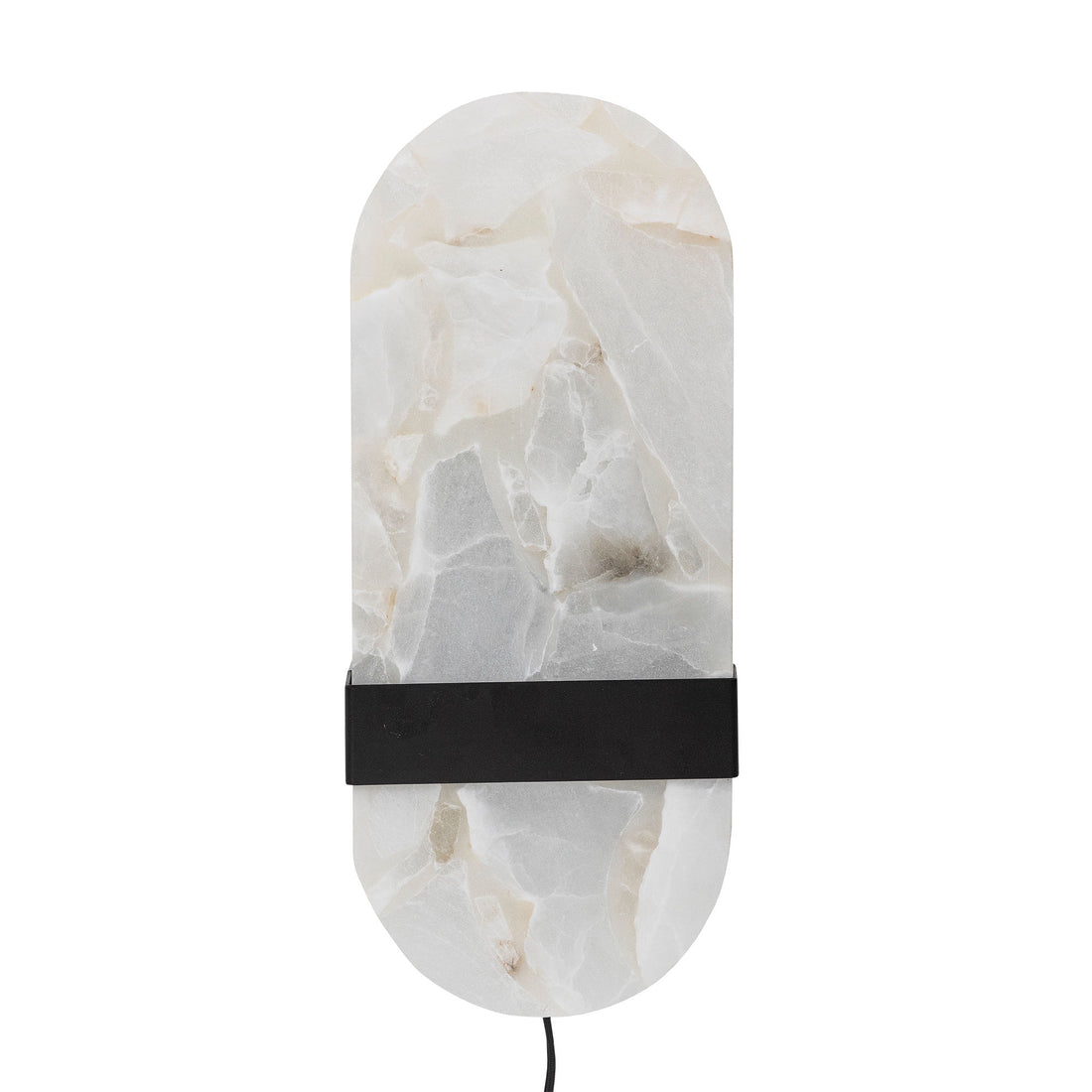 Bloomingville Taco Wall Lamp, Black, Alabast