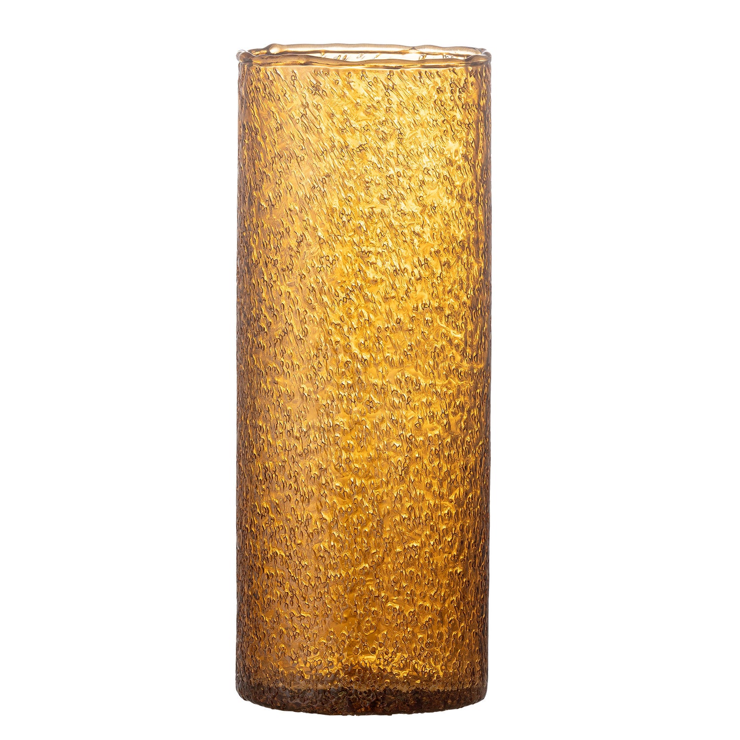 Bloomingville Zenta Vase, brun, återvunnet glas