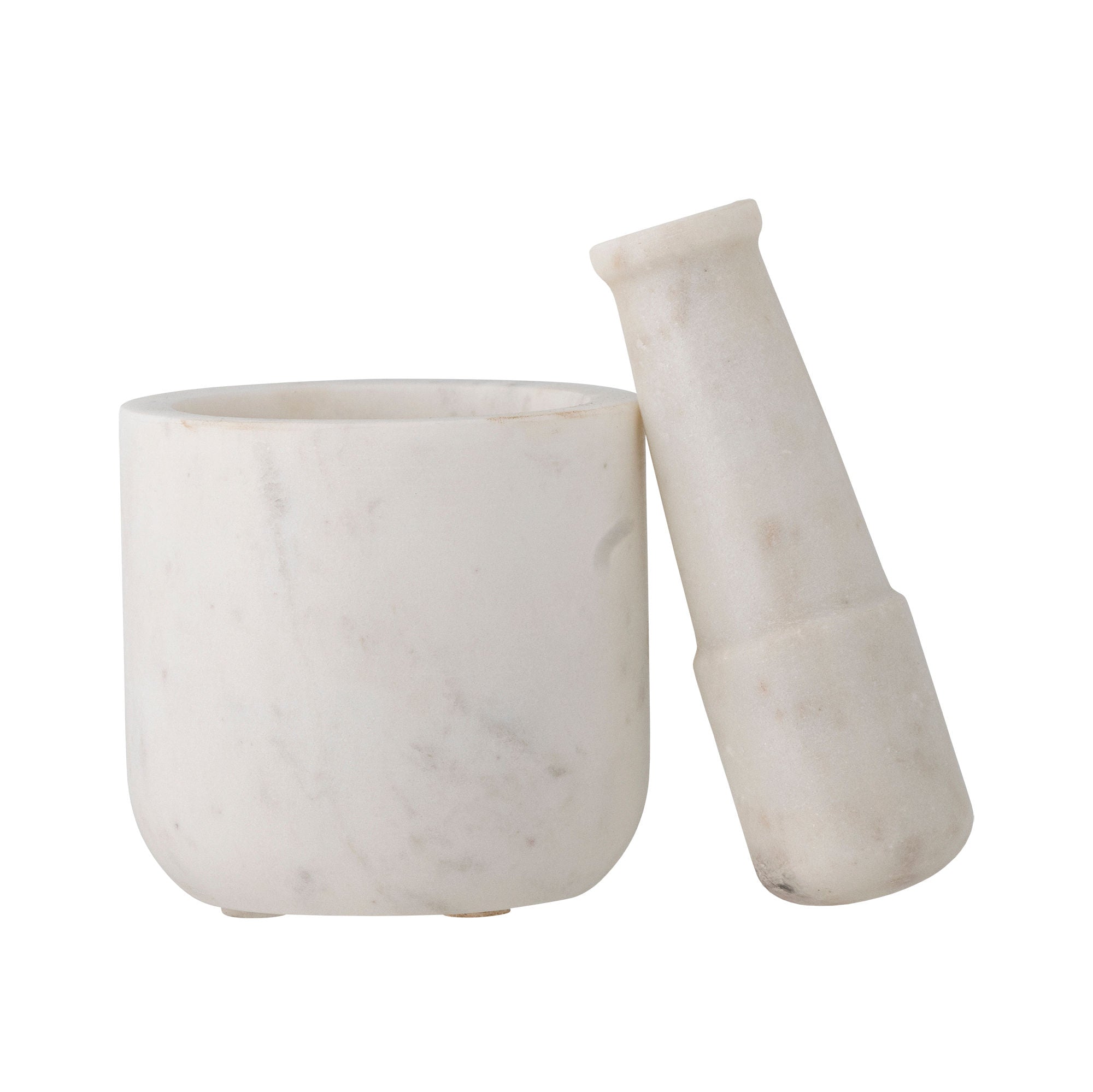 Bloomingville Misaki Mortel &amp; Bumps, White, Marble