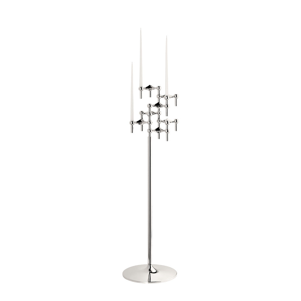 STOFF - Gulvstander til Nagel stager chrome H: 70 cm, Ø: 25 cm - STOFF - DesignGaragen.dk