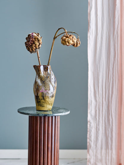 Bloomingville Benoit Vase, brun, stengods