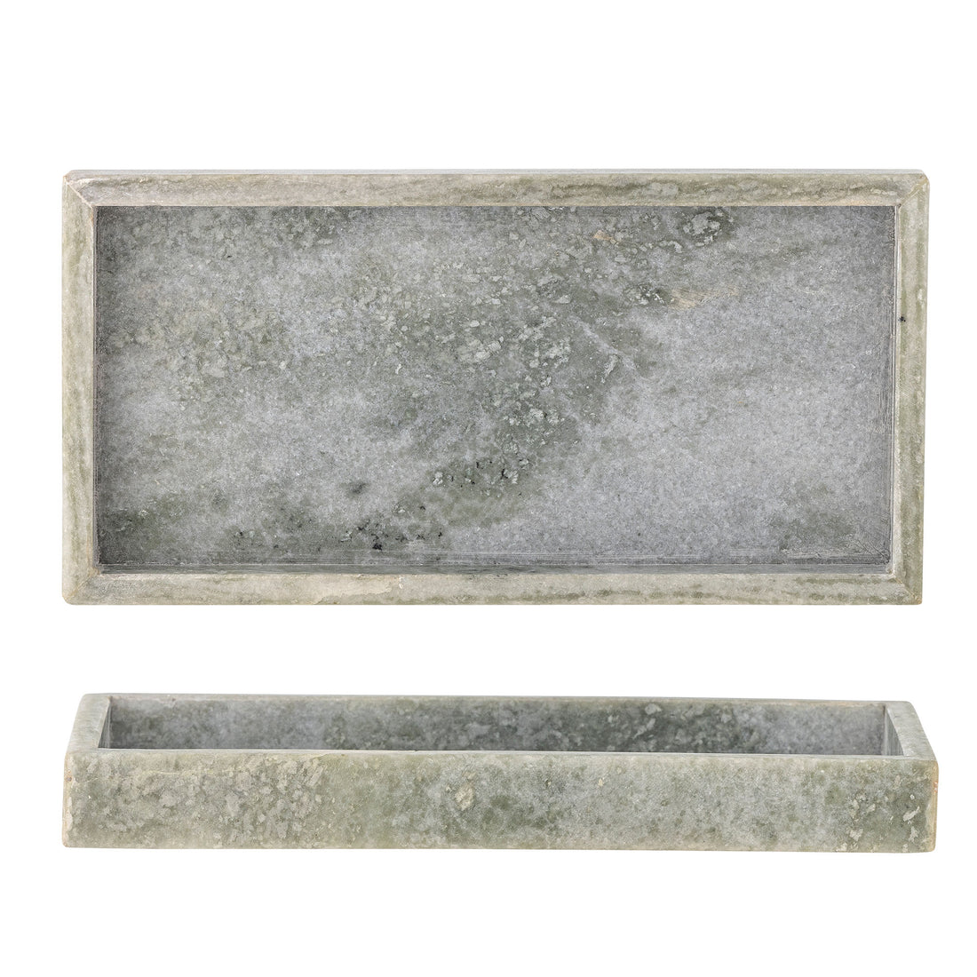 Bloomingville Majsa Fad, Green, Marble