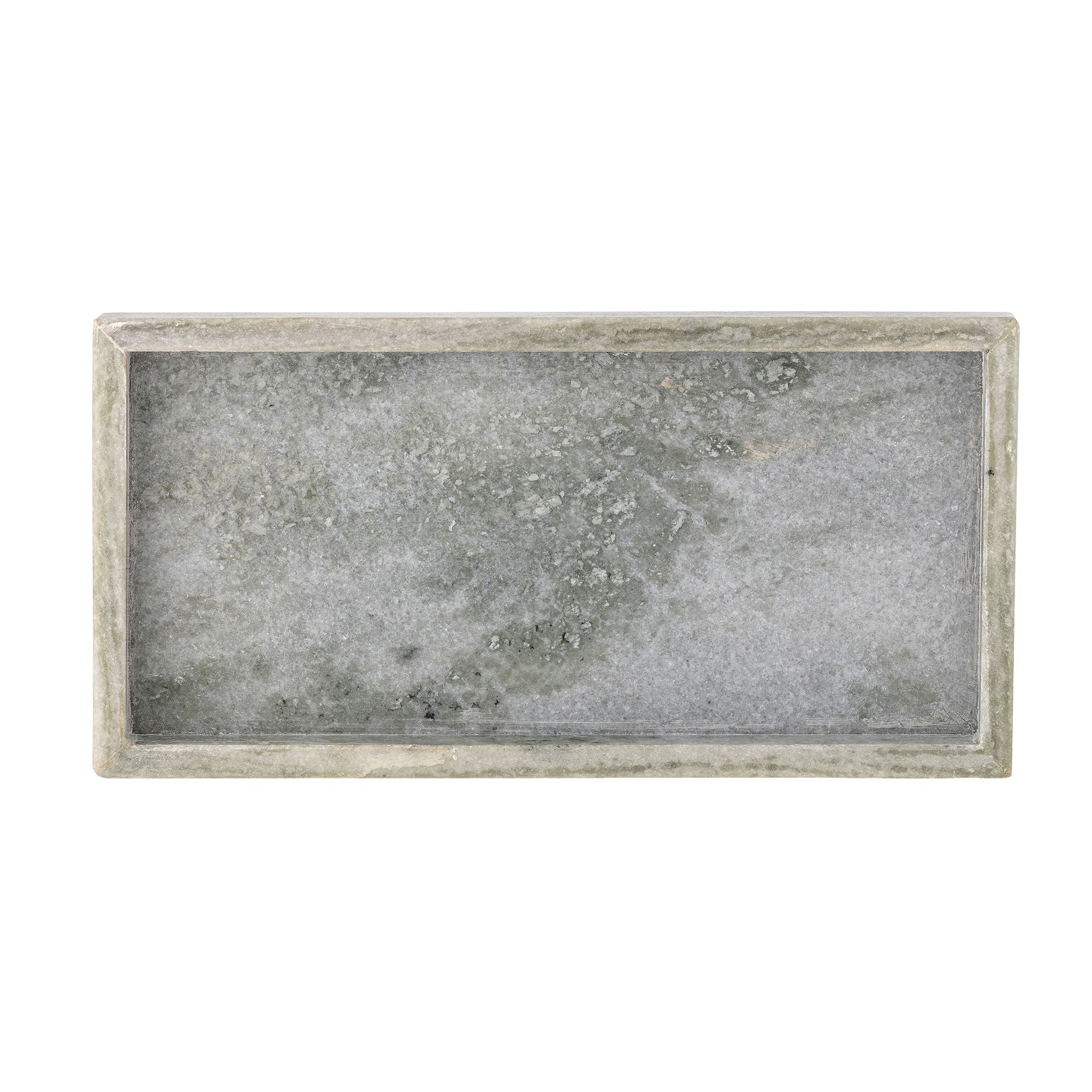 Bloomingville Majsa Fad, Green, Marble