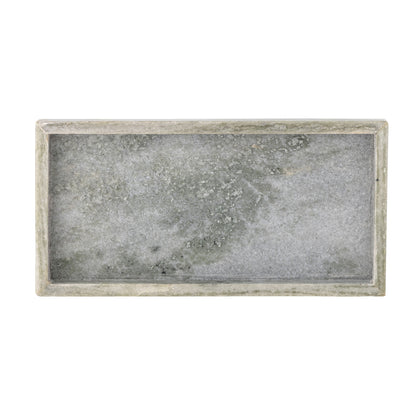 Bloomingville Majsa Fad, Green, Marble