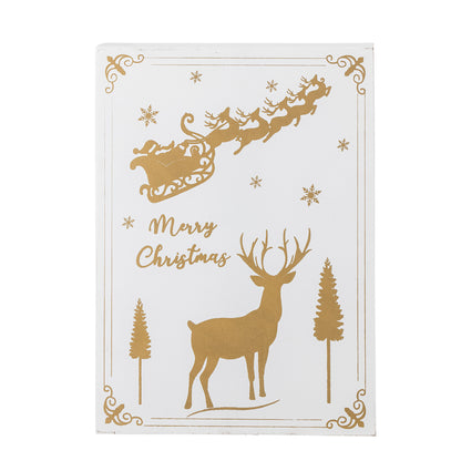 Bloomingville Elimar Kalender med ljus, vit, plywood