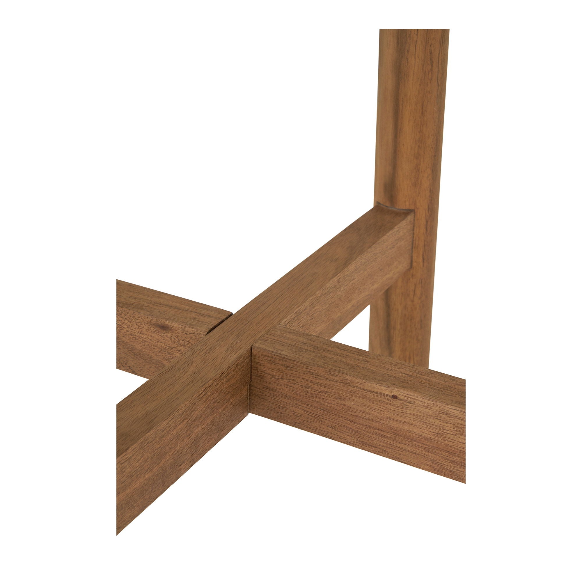 Sidobord, akacia/terazzo, natur&lt;br&gt;Ø37x46 cm