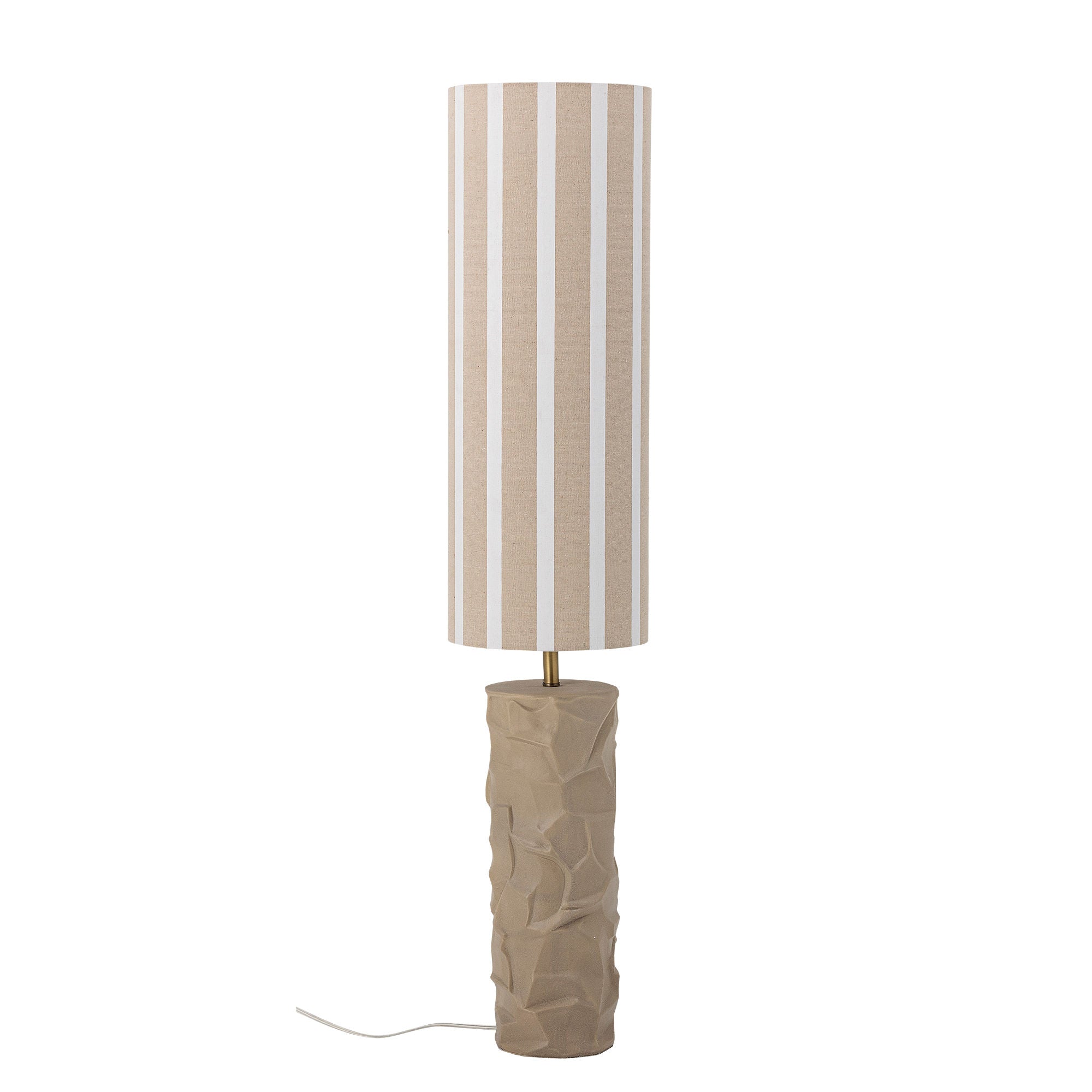 Bloomingville Jani golvlampa, natur, stengods