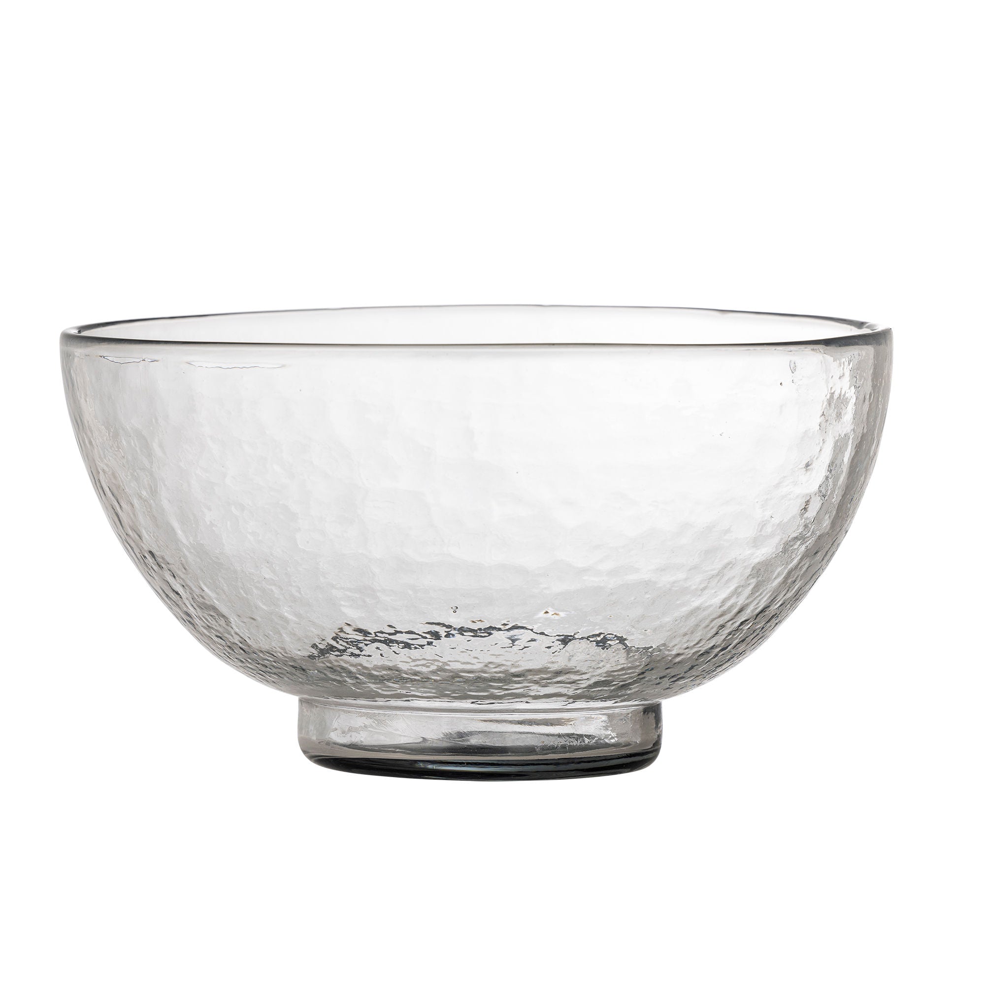 Bloomingville Taro Bowl, tydligt, återvunnet glas