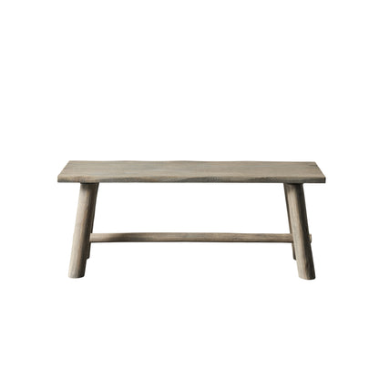 Andersen Möbler - Bench Raja - Grå brun mango trä - B110XD35XH44 cm