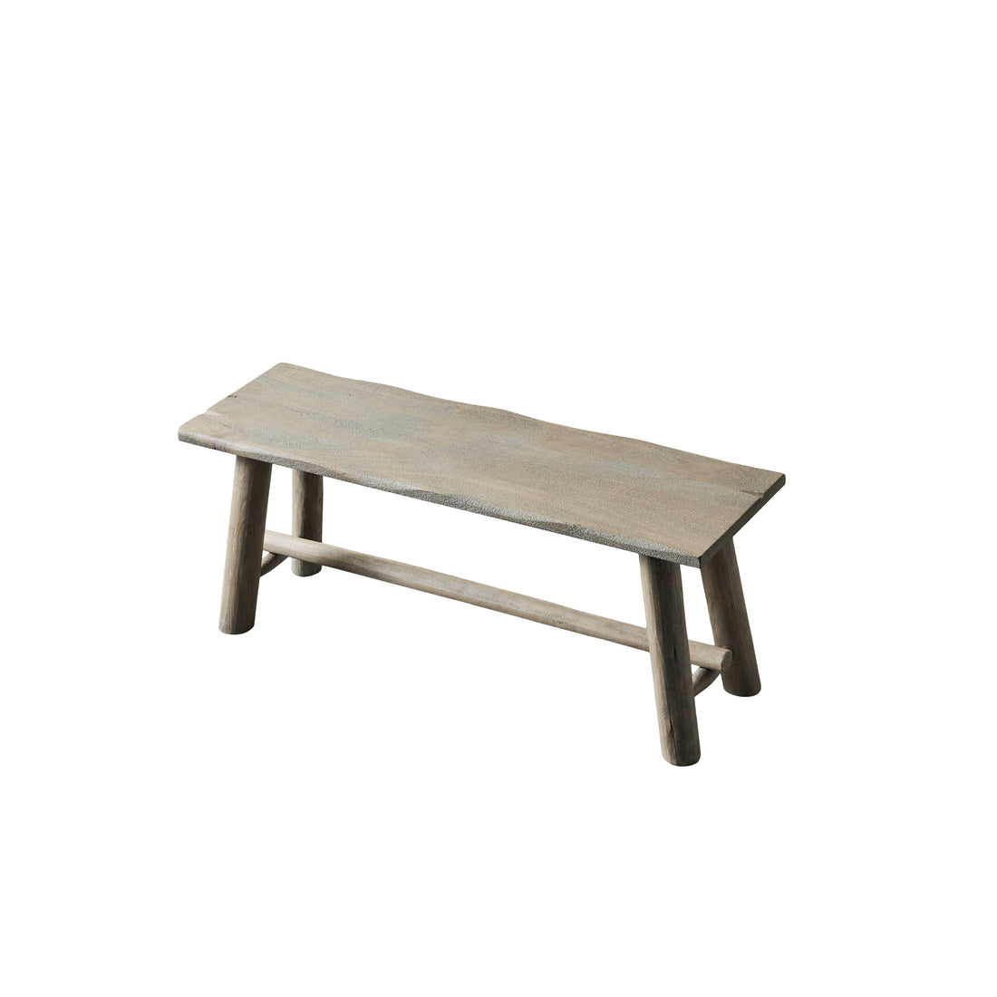 Andersen Möbler - Bench Raja - Grå brun mango trä - B110XD35XH44 cm