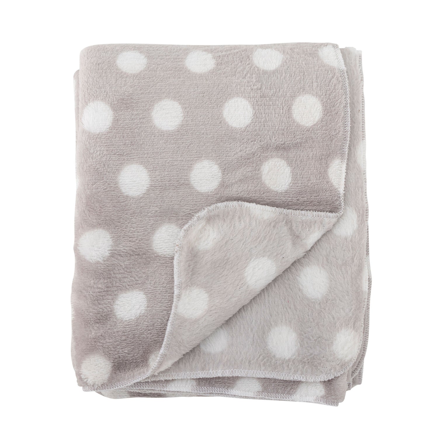 Bloomingville Mini Dolly Teddy Bear med filt, vit, polyester