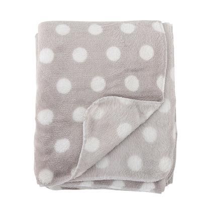 Bloomingville Mini Dolly Teddy Bear med filt, vit, polyester