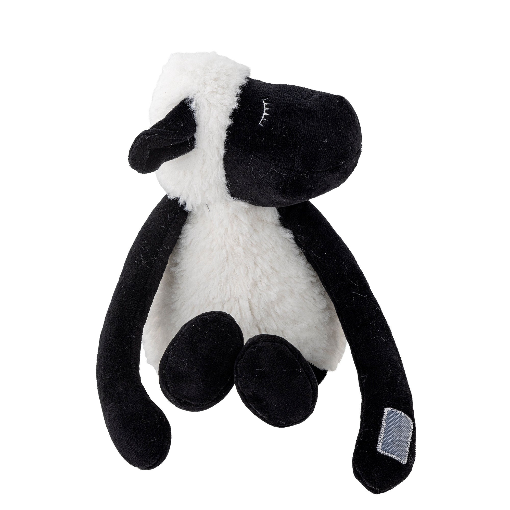 Bloomingville Mini Dolly Teddy Bear med filt, vit, polyester