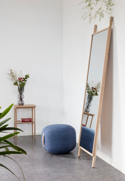 Mager golvspegel Natur - 53xh188cm