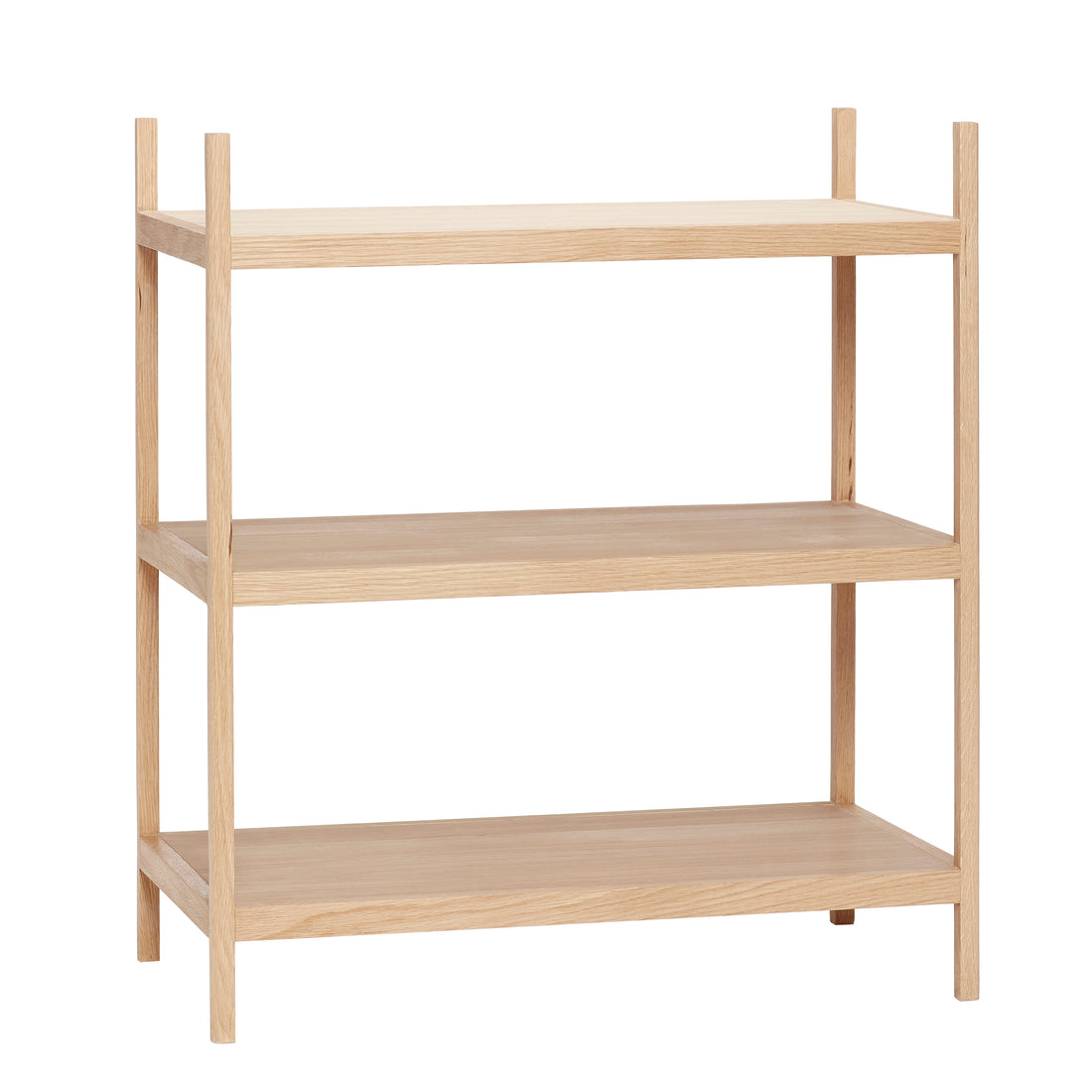 Bibliotekshyllan liten natur - 80x45xh90cm