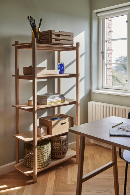 Epoch Bokhylla Natur - 80x39xh150cm