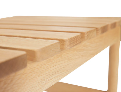 Radbänk Stor Natur - 122x40xh45cm