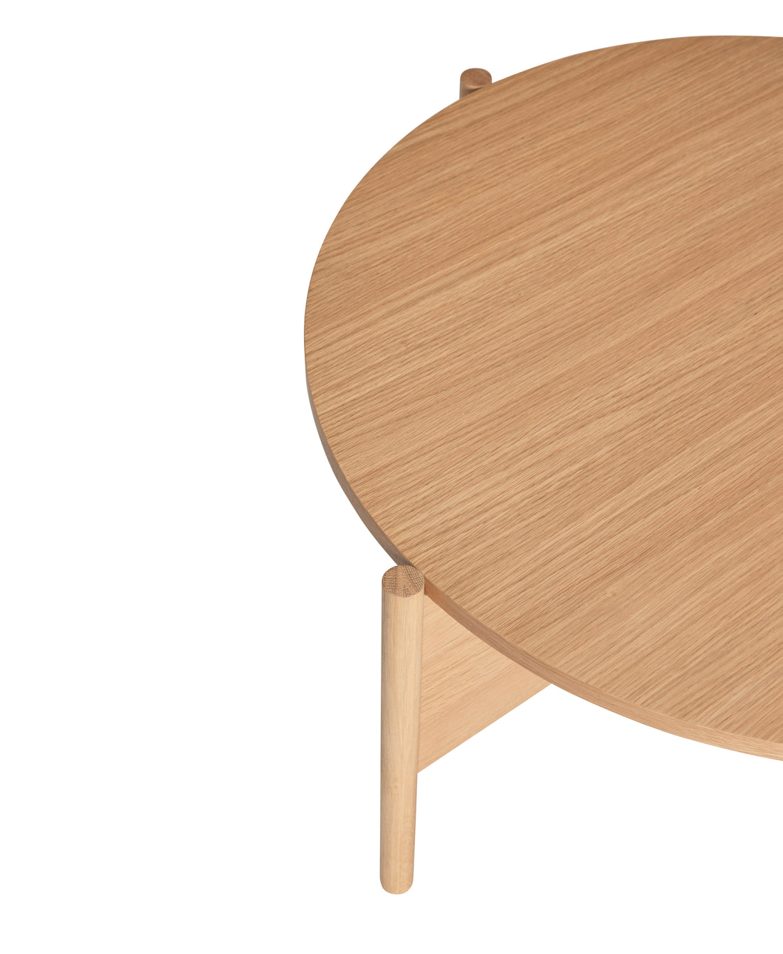 Heritage soffbord naturen - Ø86xh40cm