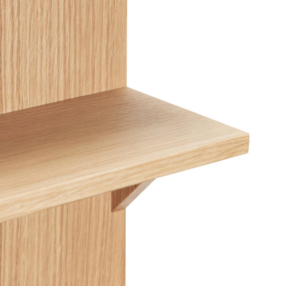 Rak bokhylla Natur - 40x14xh54cm