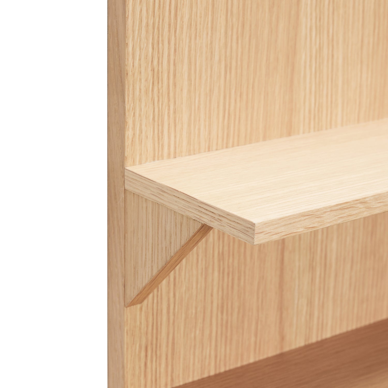 Rak bokhylla Natur - 40x14xh54cm