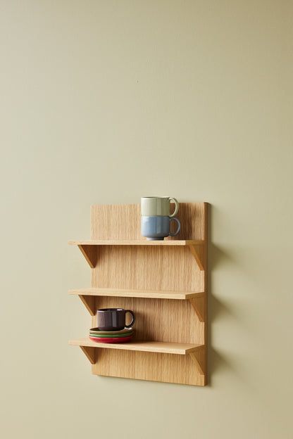 Rak bokhylla Natur - 40x14xh54cm