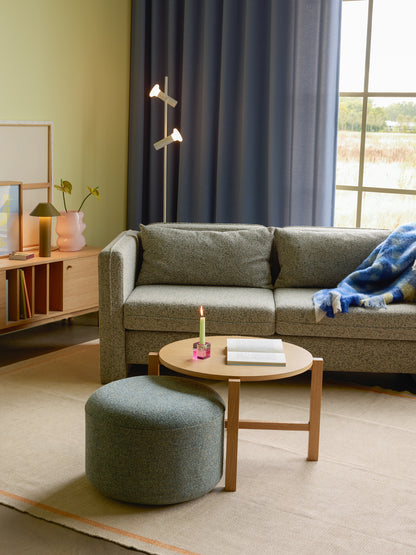 Fyra soffbord Natural (set med 2) - ø68xh42cm, ø48xh55cm