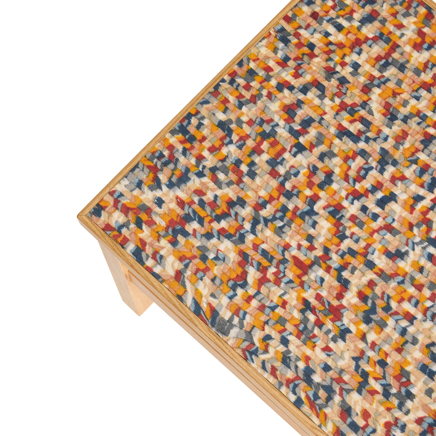 Konfetti sidobord Flerfärgat - 40x40xh38cm