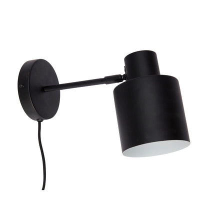 Säkring vägglampa svart - 29x12xh17cm, e27/15w
