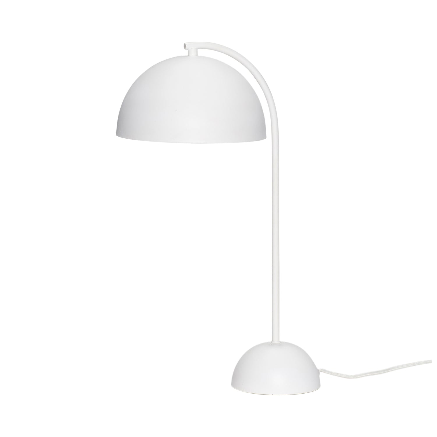 Formbordslampa vit - Ø23xH48cm, E14/25W