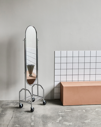 Golvspegel, HDImage, Silverfinish