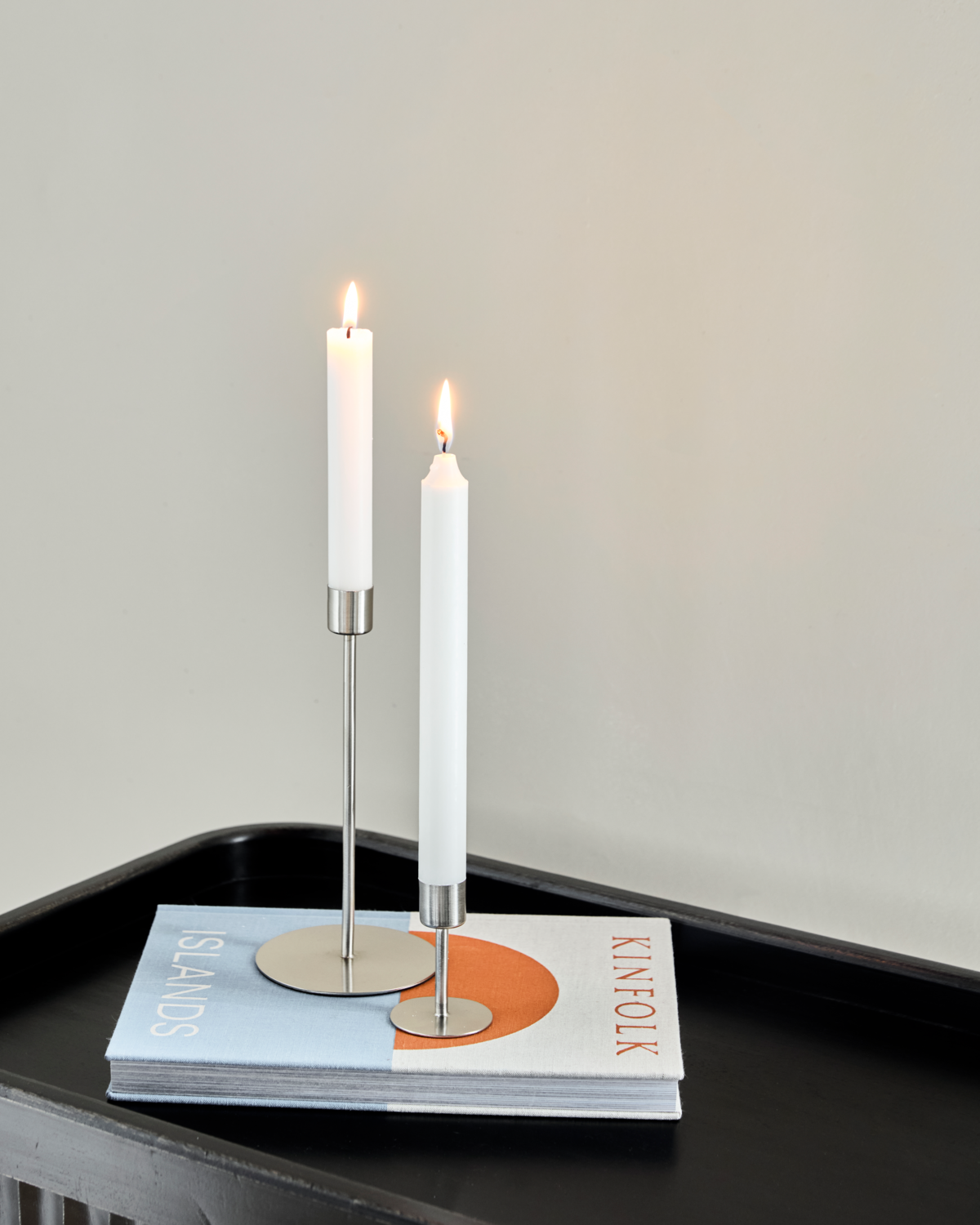 Ljusstake, HDAnit, Silverfinish