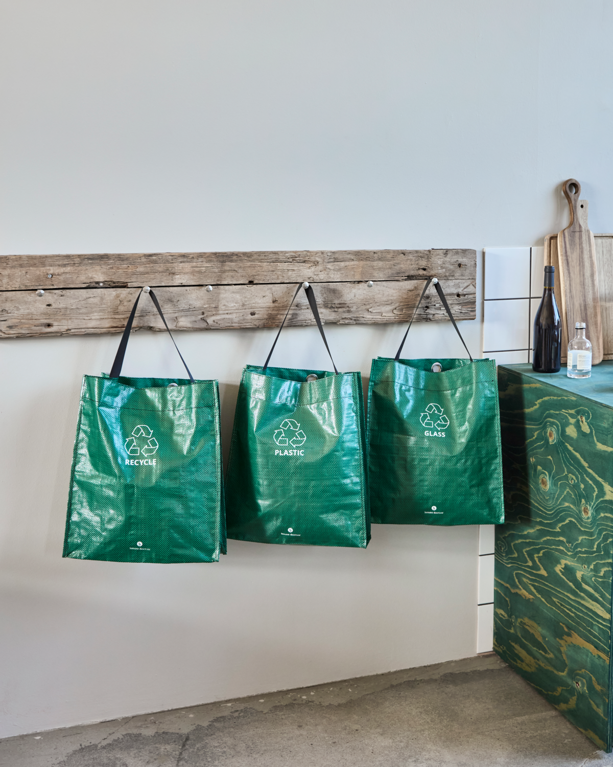 Väska, HDRecycle, Grön