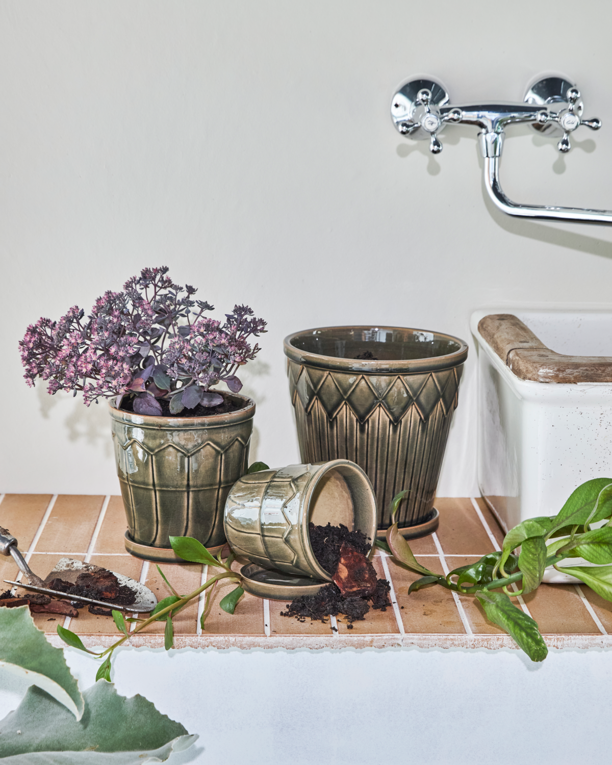 Blomkruka, HDCora, Grå