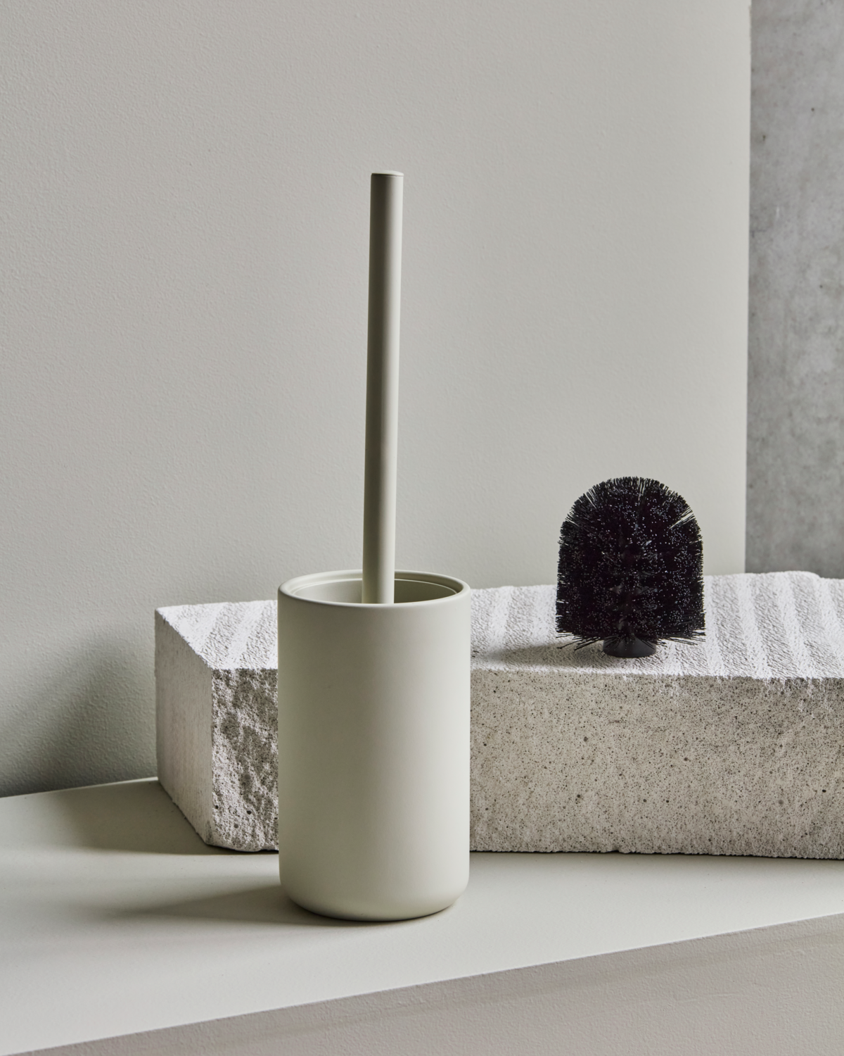 Toalettborste, HDWah, Off white