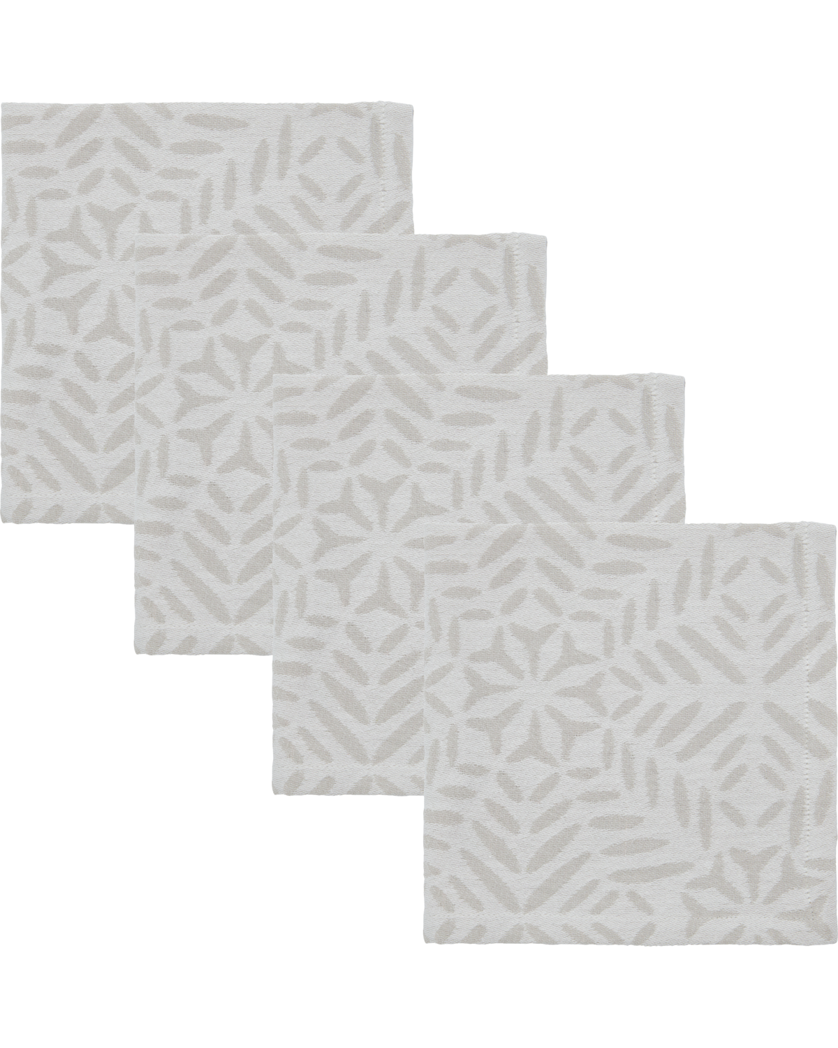 Servetter, HDClip, Vit; Grå