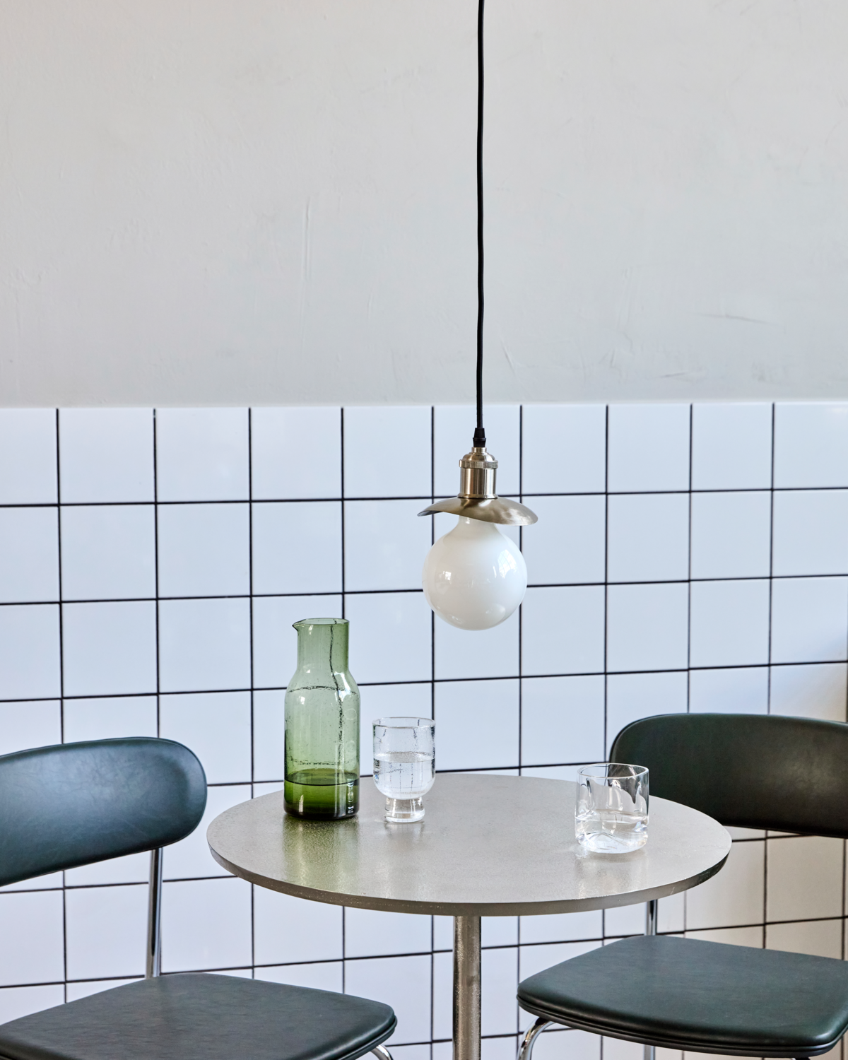 Lampskärm, HD Hatt, Borstad silver