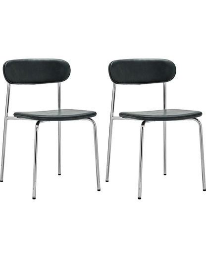 Stol, HDPova, Chrome; Mörkgrön